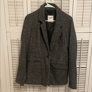 Abercrombie Gray Women's Blazer